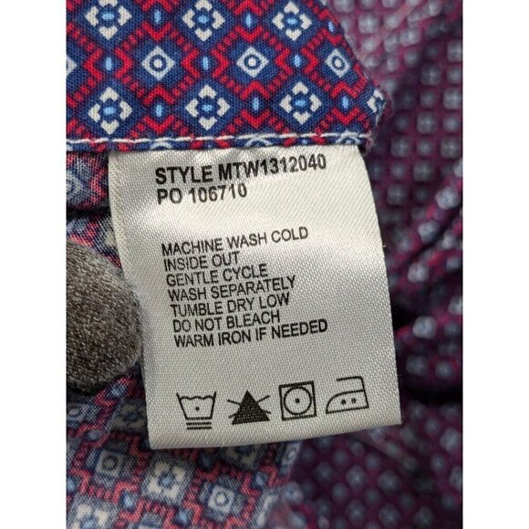 Cinch Modern Fit Shirt Mens Large Pearl Snap Cowboy Western Rodeo Geometric - Picture 4 of 11